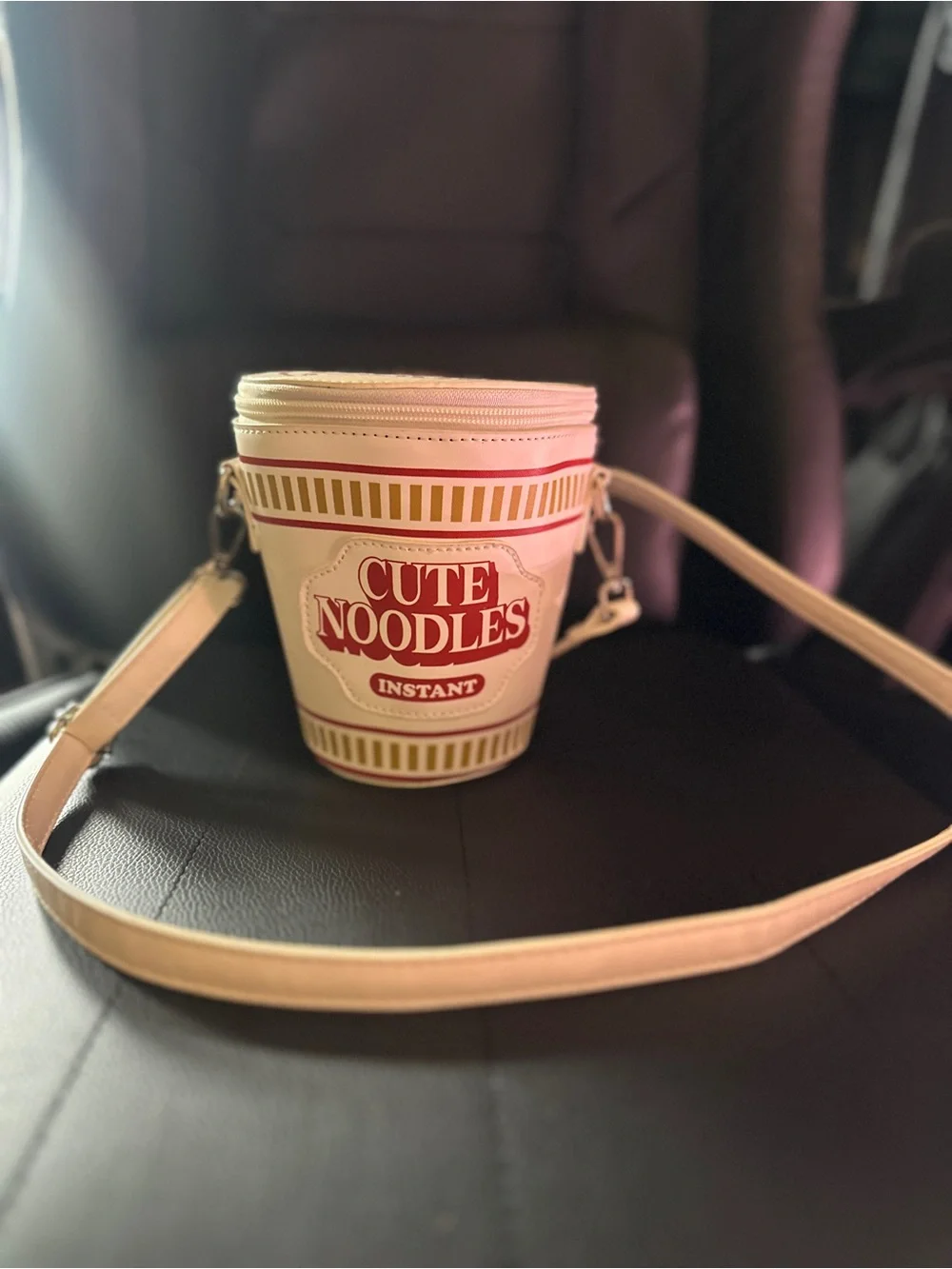 Cute noodles instant Crossbody Bag